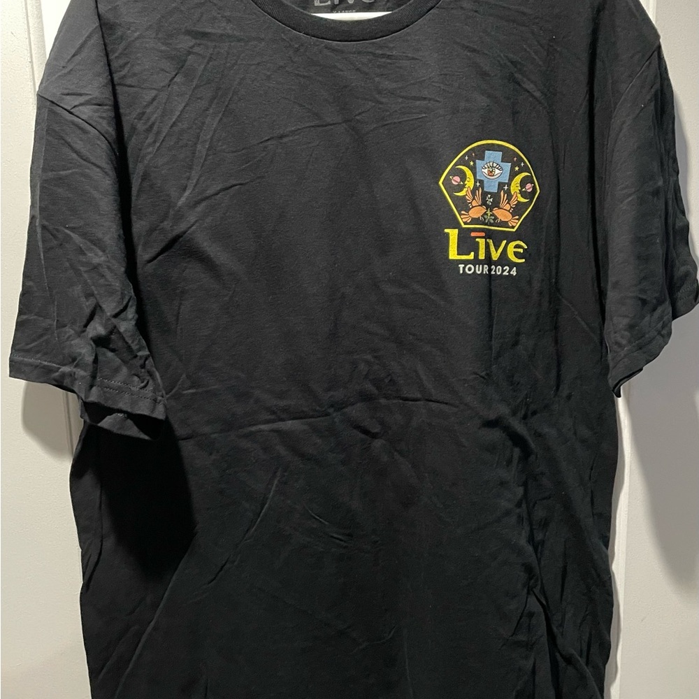 Live Tour 2024 Black T-Shirt